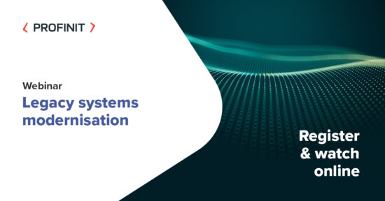 Legacy systems modernisation webinar