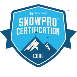 Snowflake certificate