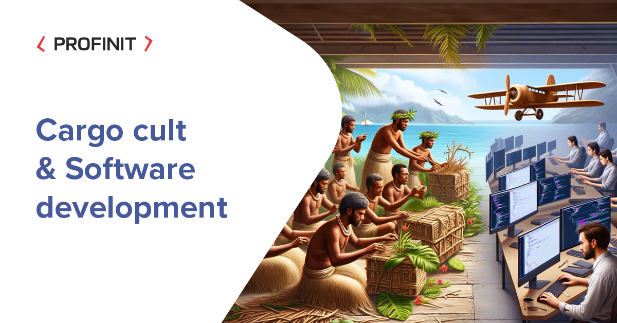 cargo cult & software development