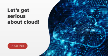 A digital cloud icon on a glowing circuit board background featuring the text 