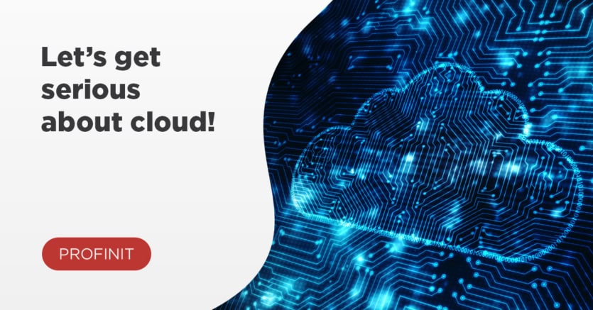 A digital cloud icon on a glowing circuit board background featuring the text 